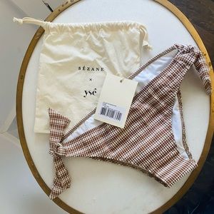NWT Sézane x Yse bikini bottom